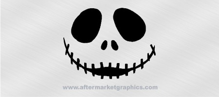 Nightmare Before Christmas Jack Skellington Decal 01